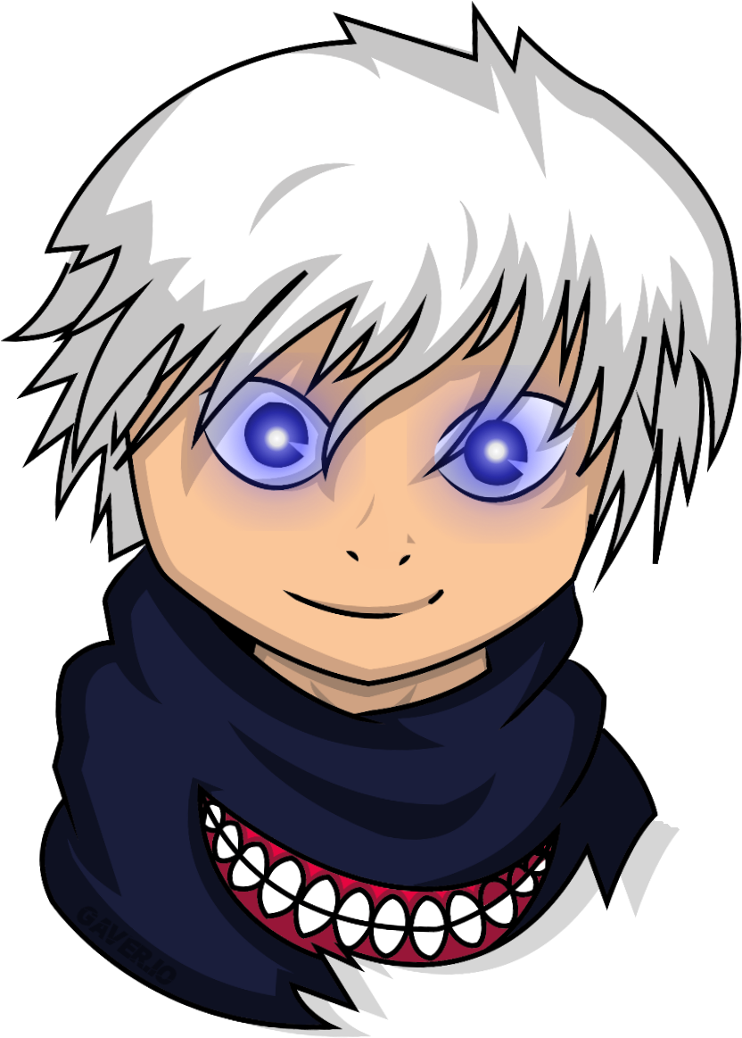 Kaneki - Cartoon (1774x1800), Png Download