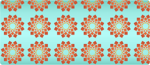 Create Colorful Kaleidoscope Patterns With Artboard's - Pattern (570x250), Png Download