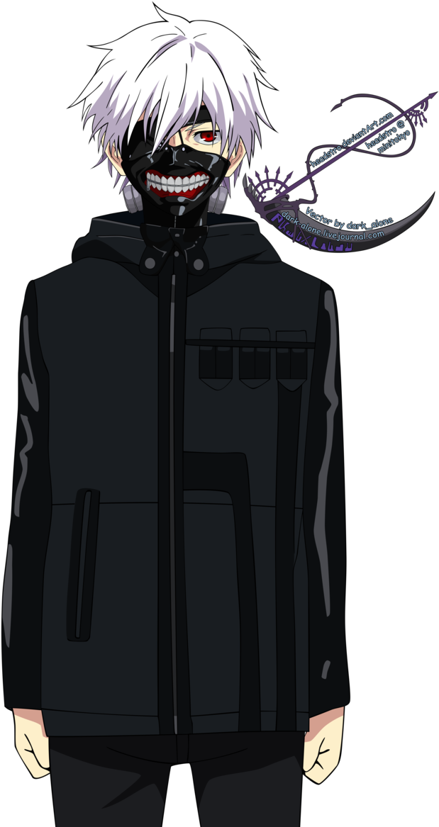 Tokyo Ghoul Kaneki Full Body (679x1178), Png Download