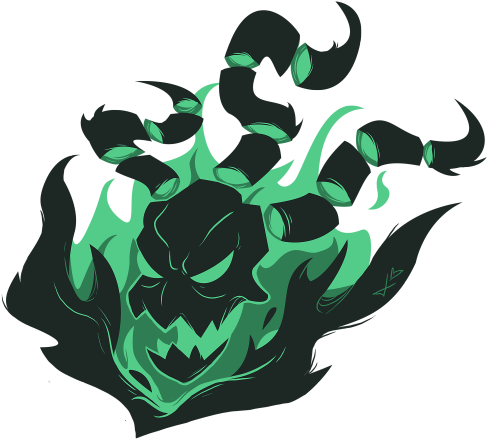Thresh Png (500x463), Png Download