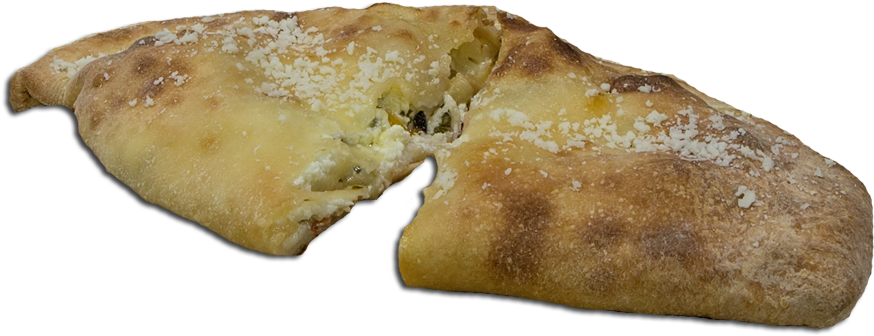 Italian Sausage With Peppers & Onions Calzone - Fried Food (900x600), Png Download