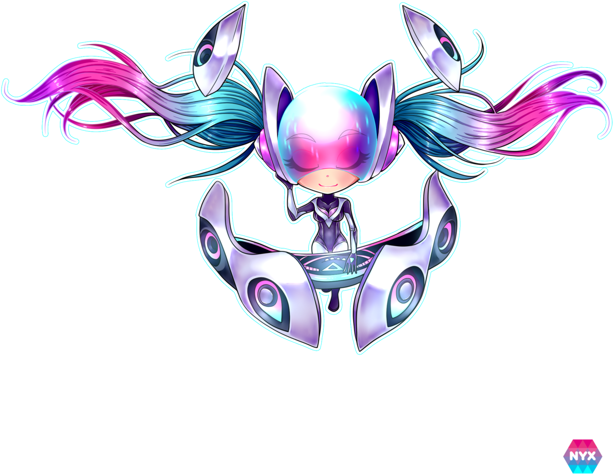 Chibi League Of Legends - League Of Legends Render Sona (1280x1157), Png Download