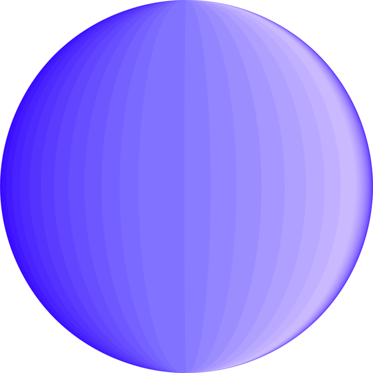 Line Art Light Art Deco Sphere - Sphere (750x750), Png Download