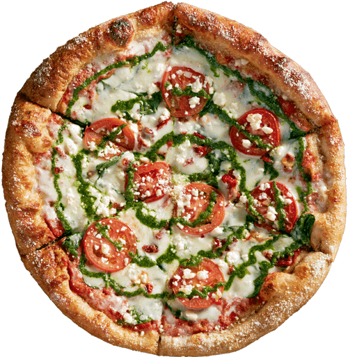 Mellow Mushroom Menu - Great White Pizza Mellow Mushroom (500x514), Png Download