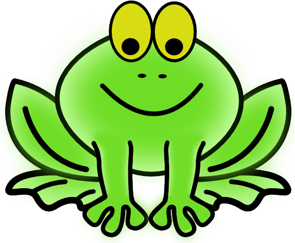 Sad Clipart Frog - Free Frog Clipart (600x486), Png Download