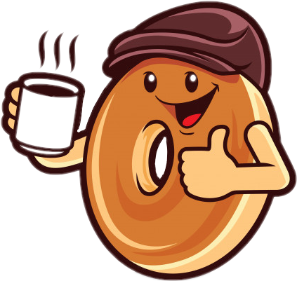 Bagel (423x401), Png Download