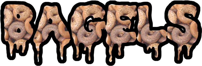 Bagels Text - Bagel (1024x1024), Png Download
