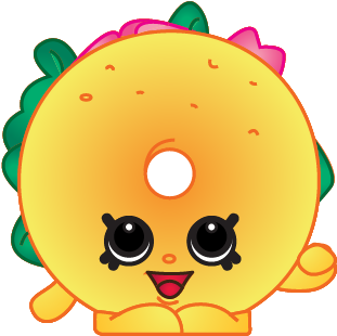 Bagel Billy Art - Shopkins Bagel Billy (400x400), Png Download