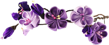 Flower Crown Png Purple Jpg Freeuse - Purple Flower Crown Png (400x400), Png Download