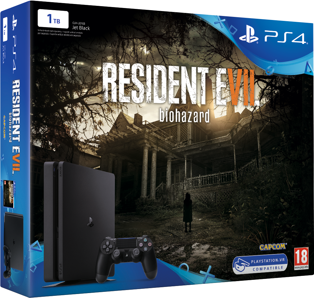 13 Coisas Que Precisas Saber Acerca De Resident Evil - Ps4 Pro Horizon Zero Dawn Bundle (2558x1368), Png Download