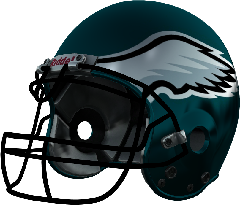Philadelphia Eagles, Philadelphia Eagles - Football Helmet Falcons Png (1280x720), Png Download