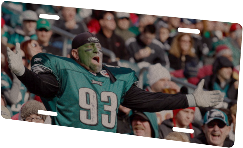 Philadelphia Eagles Custom Metal Photo - Philadelphia (1024x768), Png Download