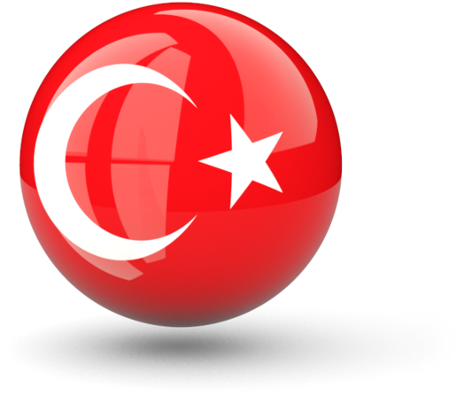 Free Icons Png - Turkey Flag Icon Png (640x480), Png Download