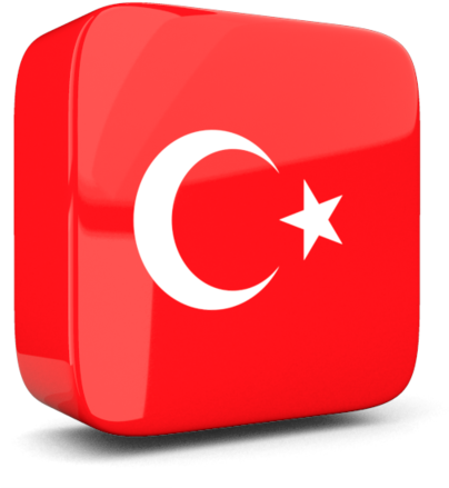 Png Turkey Flag - Turkey Flag 3d Png (640x480), Png Download