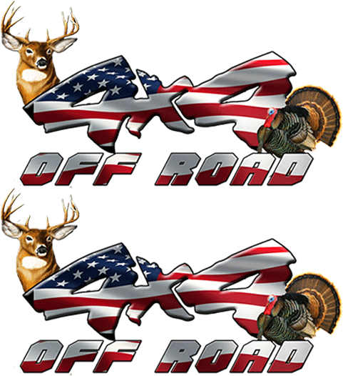 Turkey/deer American Flag - Turkey Hunting (525x525), Png Download