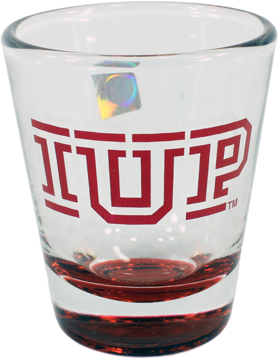 Shot Glass, Classic Iup Logo - Indiana University Of Pennsylvania (602x768), Png Download