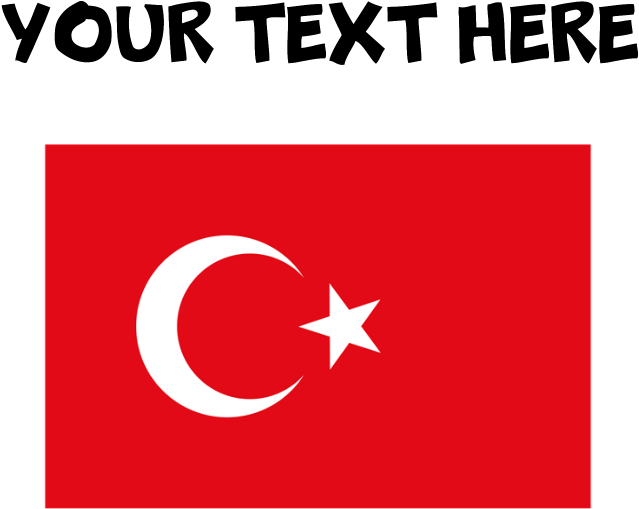 Custom Turkey Flag Drinking Glass - Custom Lebanon Flag Sticker (700x700), Png Download