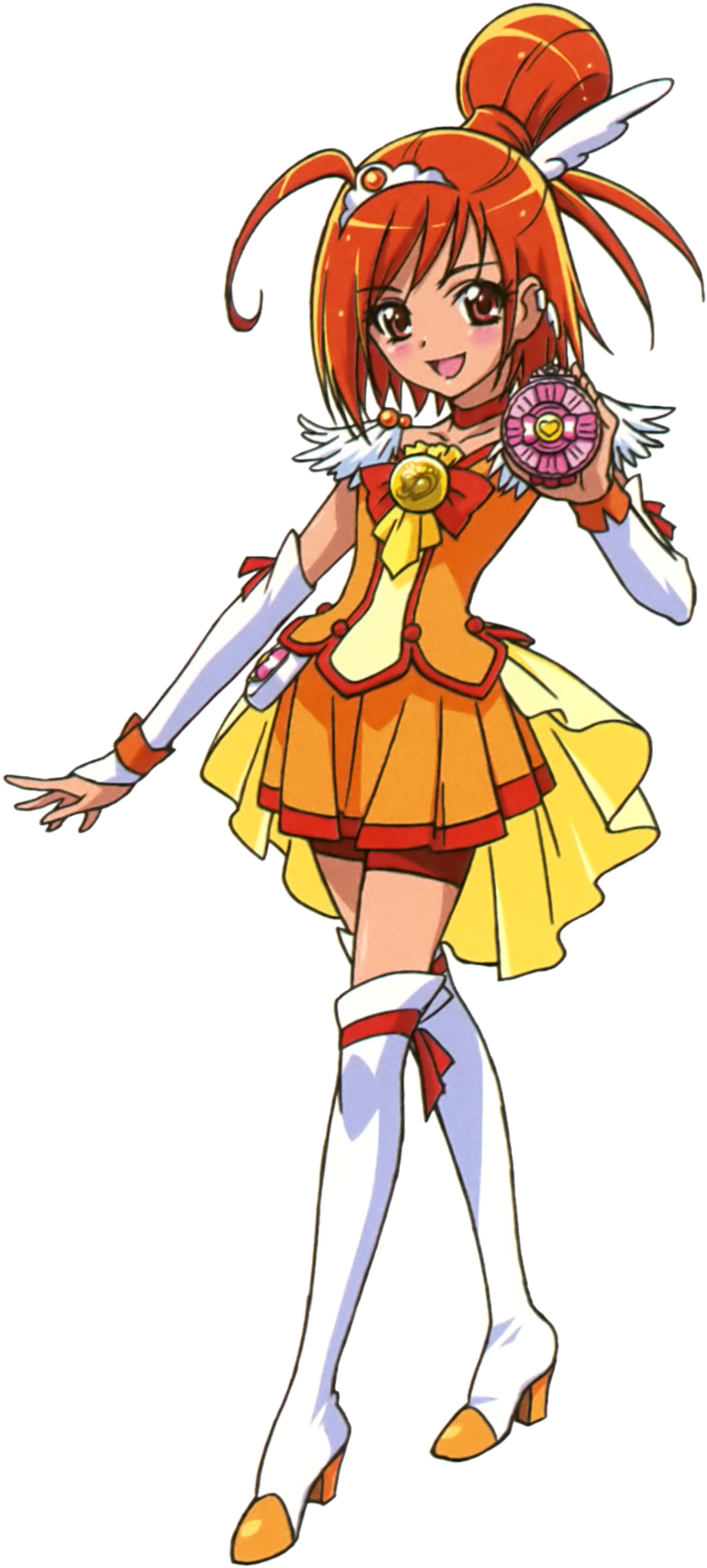 Cure Sunny Pose4 - Cure Sunny (800x1769), Png Download