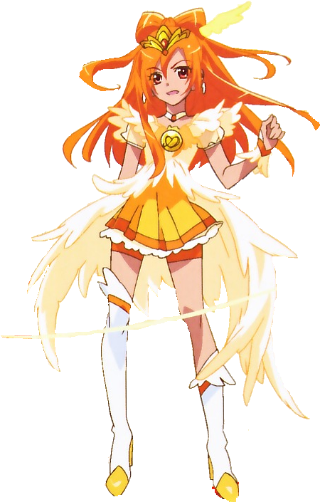 Smile Pretty Cure Ultra Cure Sunny Pose - Cure Sunny Royal (991x891), Png Download