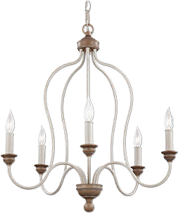Classic Chandeliers - Feiss Hartsville 3 Light Candle Chandelier (300x400), Png Download