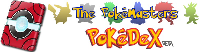 The Pokémasters Pokédex - Pokédex (800x200), Png Download
