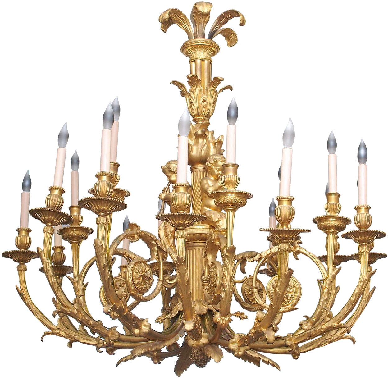 Transparent Hd Photo Mart Transparent Download - Chandelier Bronze (1280x1280), Png Download