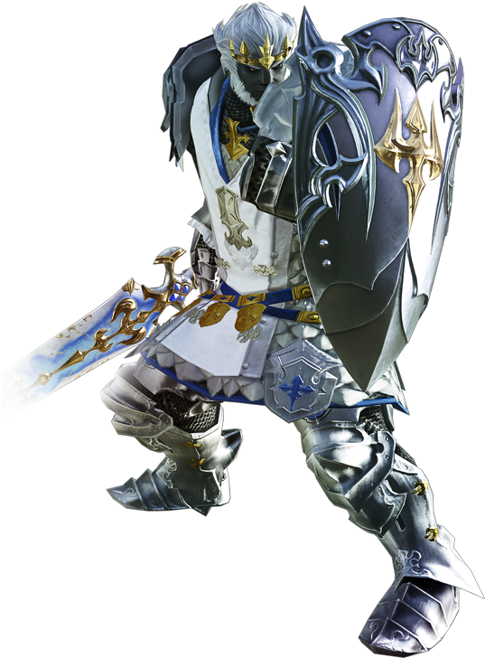 Armures Paladin Ff14 (544x750), Png Download