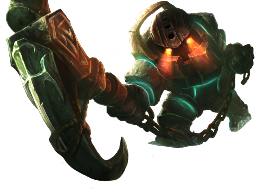 Makoa Paladins Png - Nautilus Lol (1024x607), Png Download