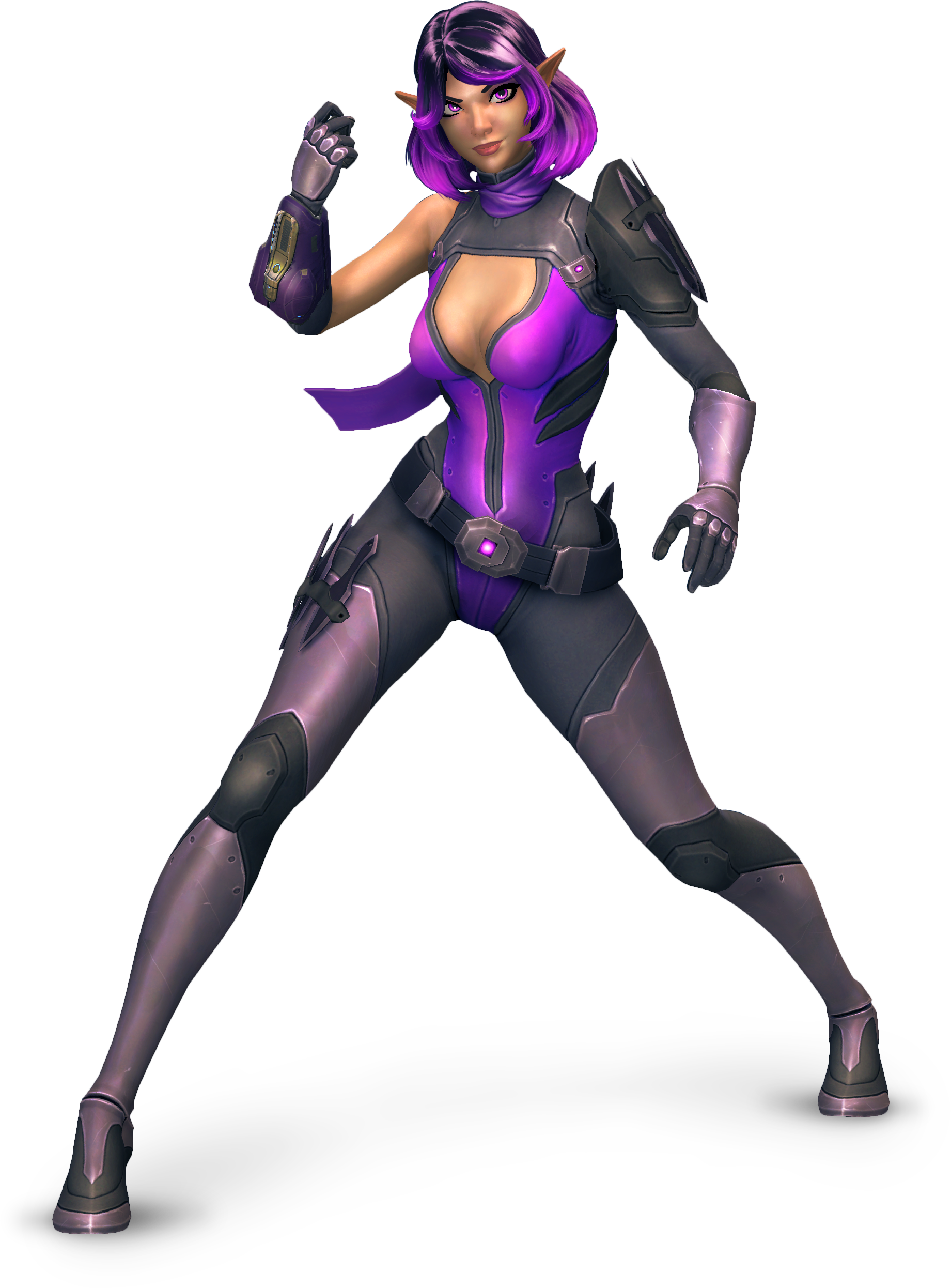 Hopefully Skye Will Get A More Detailed Model Later - Sky Paladins (1841x2492), Png Download