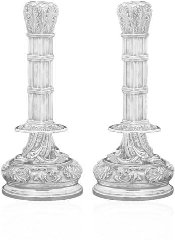 Chandeliers Anglais Torsadé - Candlestick (570x570), Png Download