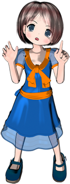 3d Anime Dolls Pngs - Clip Art (345x400), Png Download