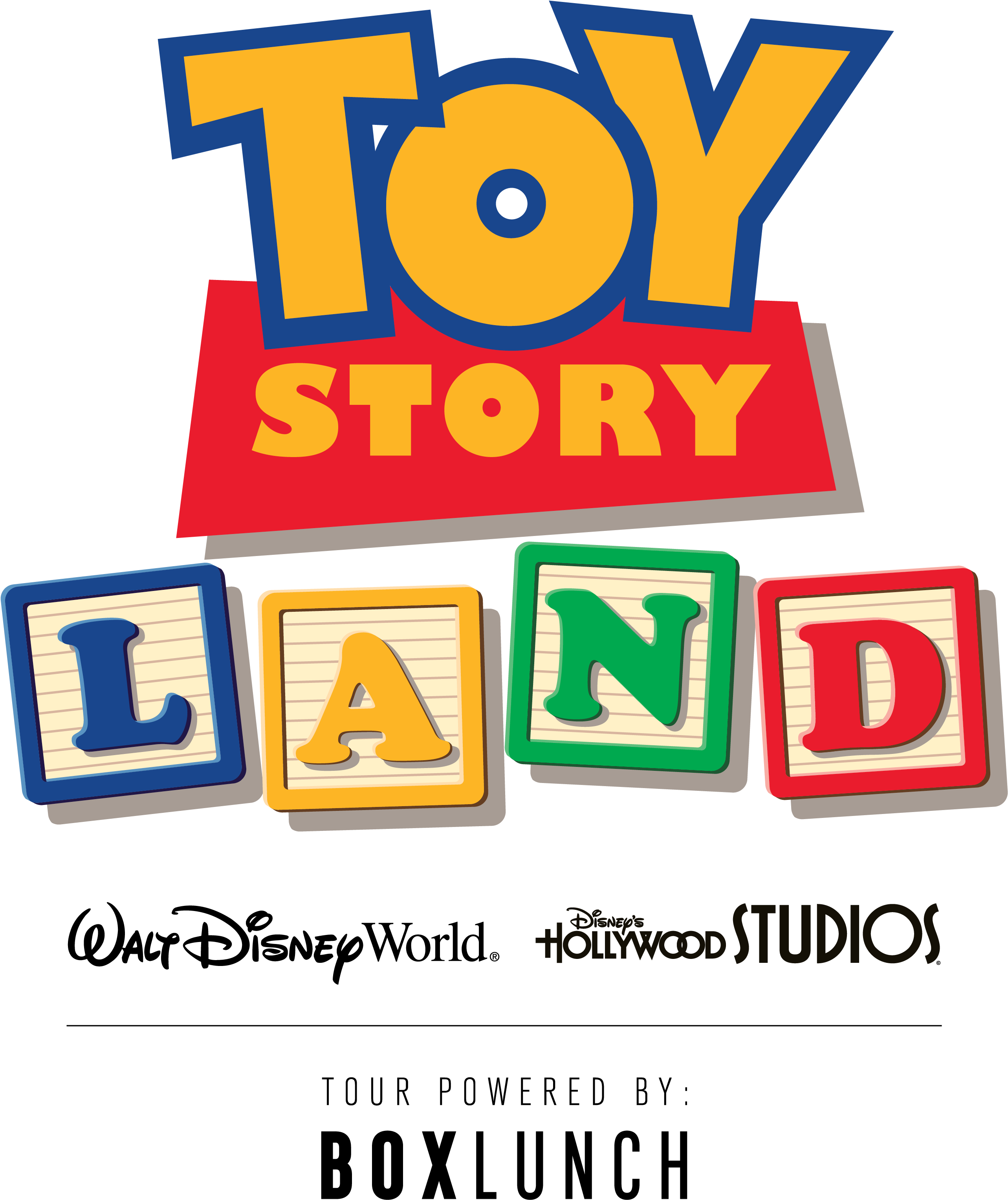 Toy Story Land X Boxlunch Logo - Toy Story Land Cast Member (3125x3125), Png Download