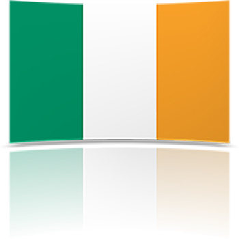 Ireland Flag Png (350x350), Png Download