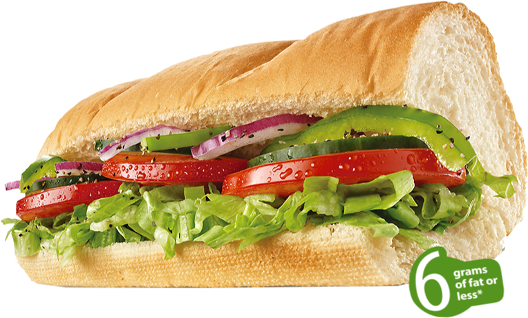 Offer Tasty And Stay Fit - Subway Vegetariano (900x475), Png Download