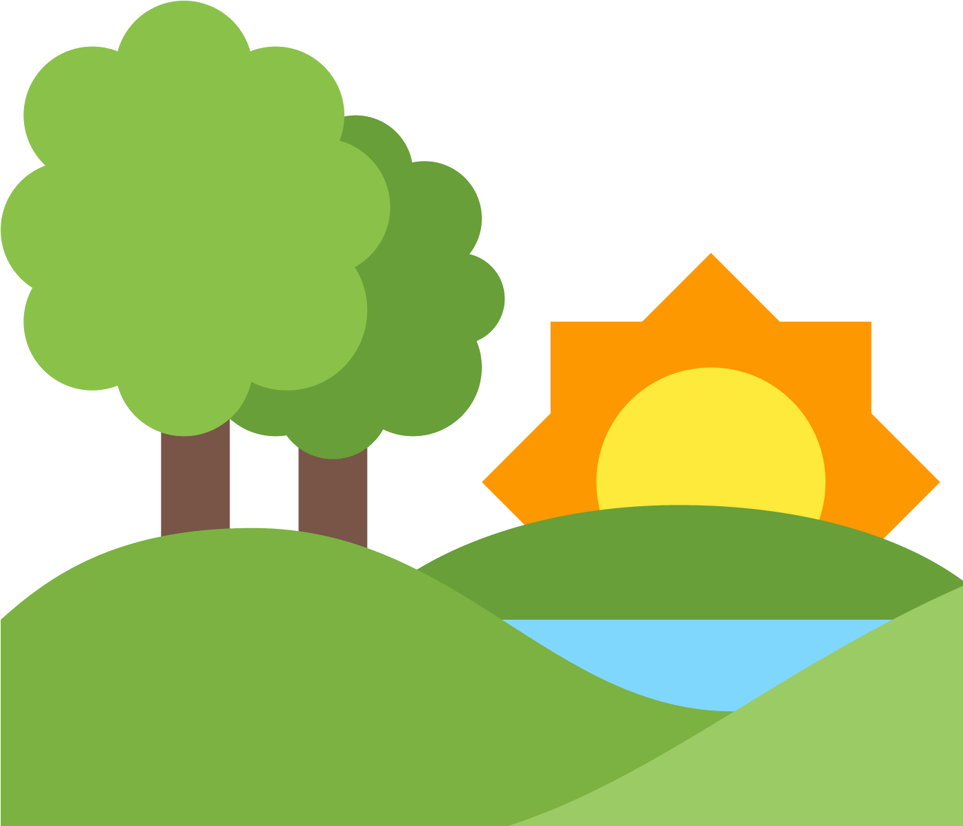 Icon Free Download And - Nature Icon (1600x1600), Png Download