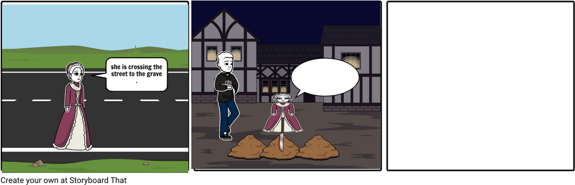 The Girl Grave - Cartoon (1164x385), Png Download