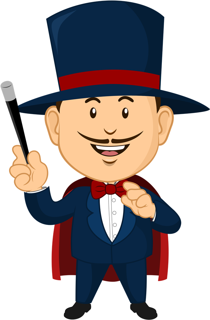 Magic Clipart Png - Magician Clipart (800x1142), Png Download