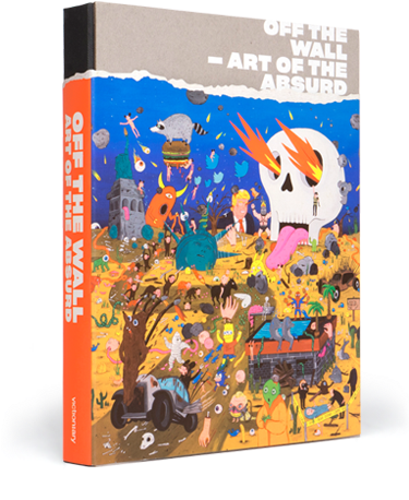 Off The Wall Art Of The Absurd (378x556), Png Download