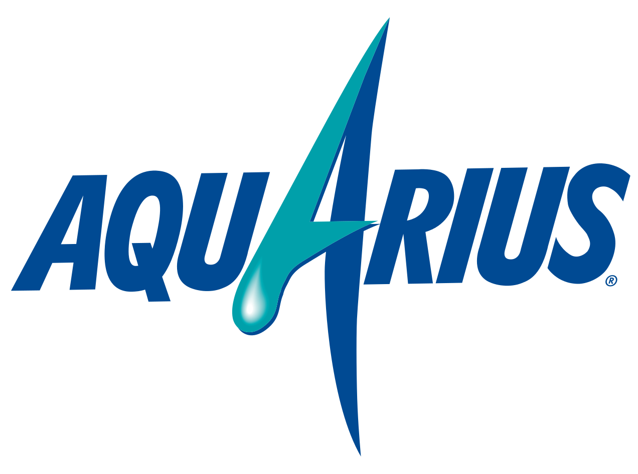 Aquarius Logo - Svg - Aquarius Drink (1280x950), Png Download