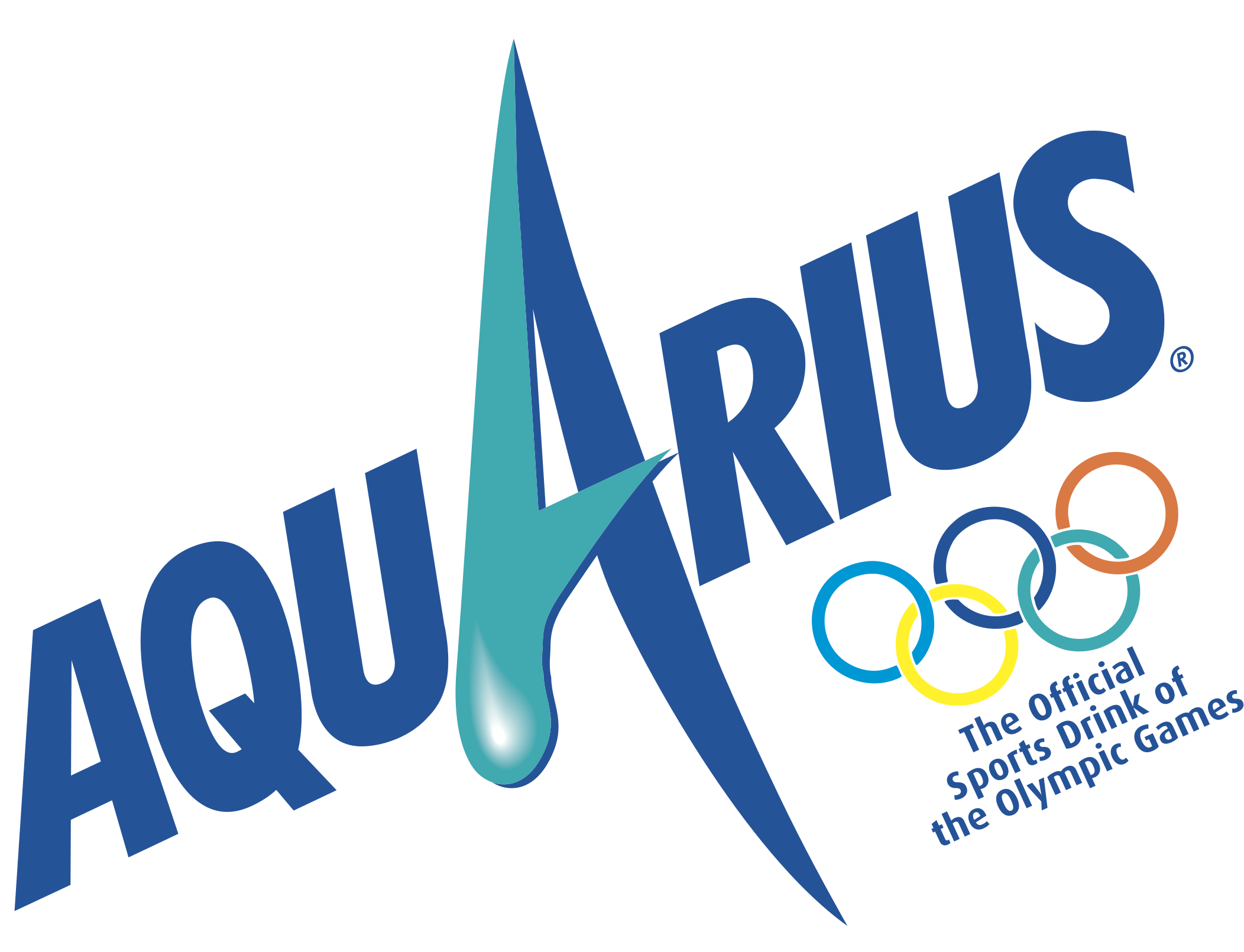 Aquarius Logo Png Transparent - Aquarius Sports Drink Logo (2400x2400), Png Download