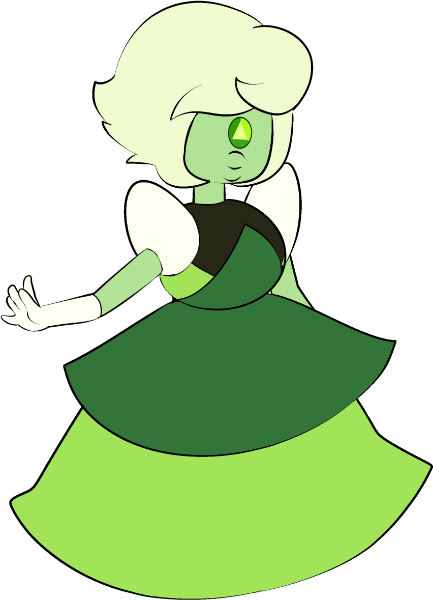 Green Sapphire - Steven Universe Safira (892x1213), Png Download