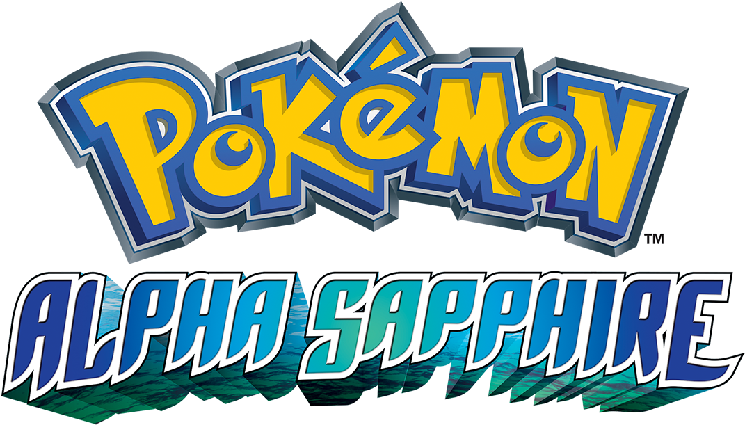 Pokã‡mon Alpha Sapphire Logo Final 1200px 150dpi Rgb - Pokémon Omega Ruby And Alpha Sapphire (1250x673), Png Download