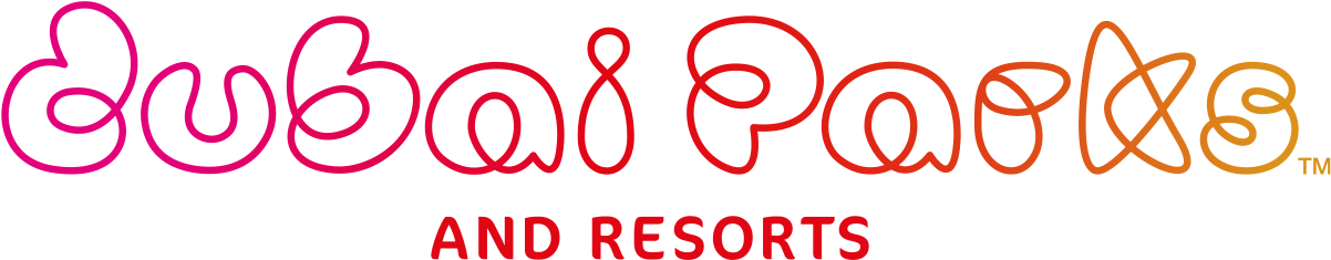 Tm 2018 Warner Bros - Logo Dubai Park And Resort (1484x480), Png Download