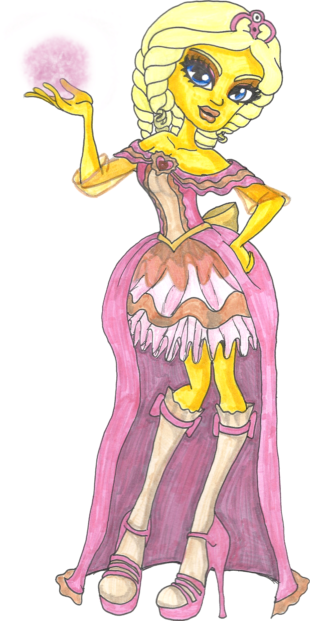 Fairy Princess Minnie - Wiki (1357x2336), Png Download