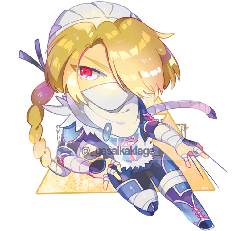 Sheik Acrylic Charm - Cartoon (800x800), Png Download