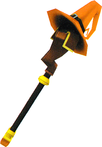 Magus Staff - Kingdom Hearts Donalds Staff (345x492), Png Download