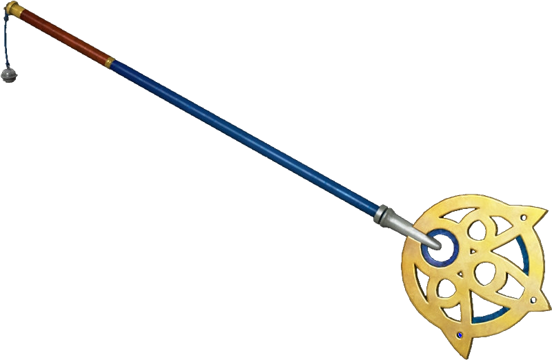 Lrffxiii Summoner's Staff - Yuna Final Fantasy Staff (800x522), Png Download