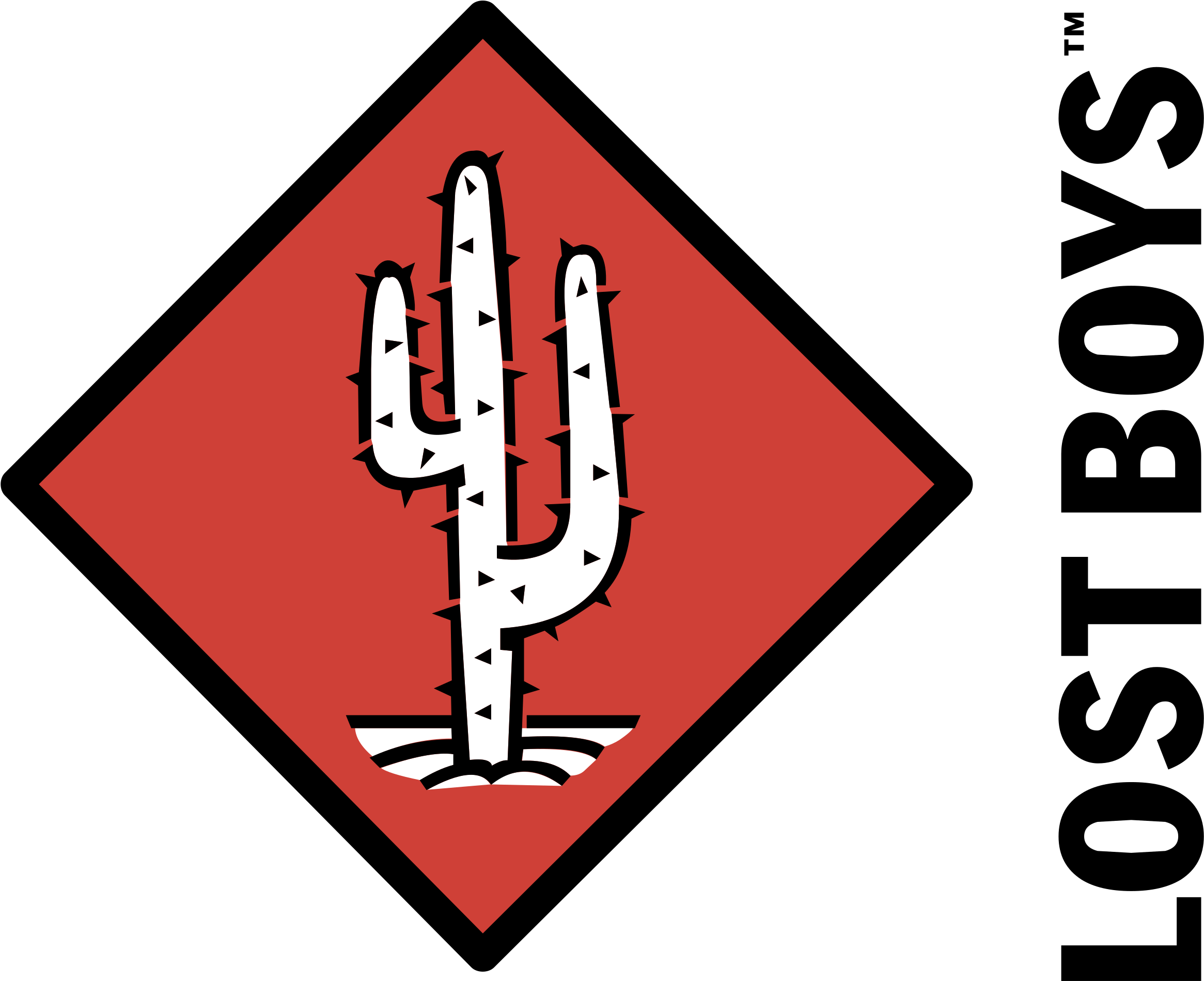 Lost Boys Logo Png Transparent - Road Work Ahead (2400x2400), Png Download