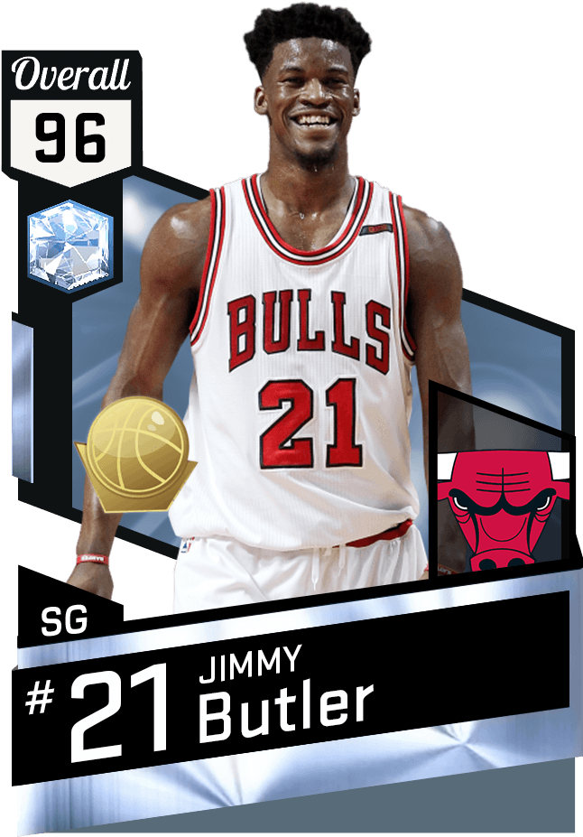Jimmy Butler - Reggie Miller Nba 2k17 (651x941), Png Download