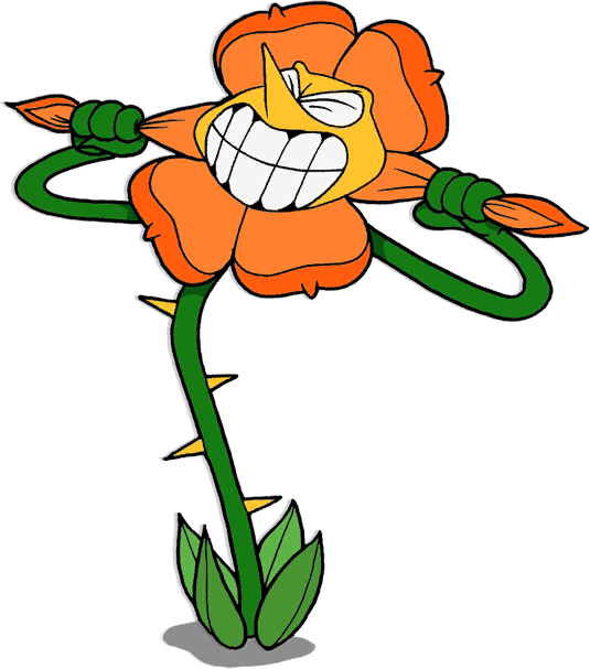 Daisy Anger - Cagney Carnation Angry (535x607), Png Download